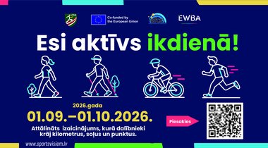 Esi aktīvs ikdienā!