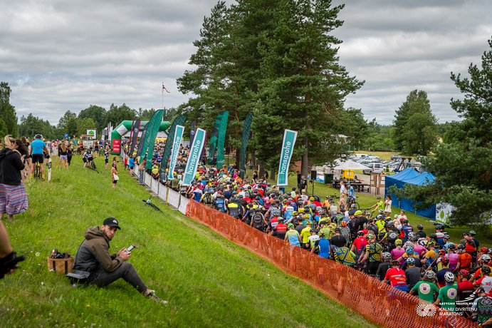 LVM kalnu/gravel divriteņu maratona 4. posms - Gulbene