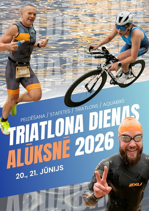 Triatlona dienas Alūksnē 2026